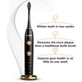 thumbnail image 3 of Original Replacement Toothbrush Heads for Wagner Switzerland Whiten+ edition electric toothbrush (black), 3 of 9