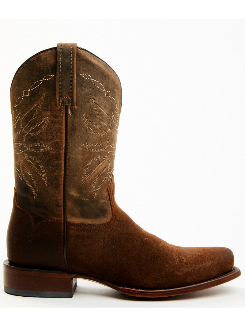 Moonshine Spirit Men's Pancho Roughout Western Boot Square Toe