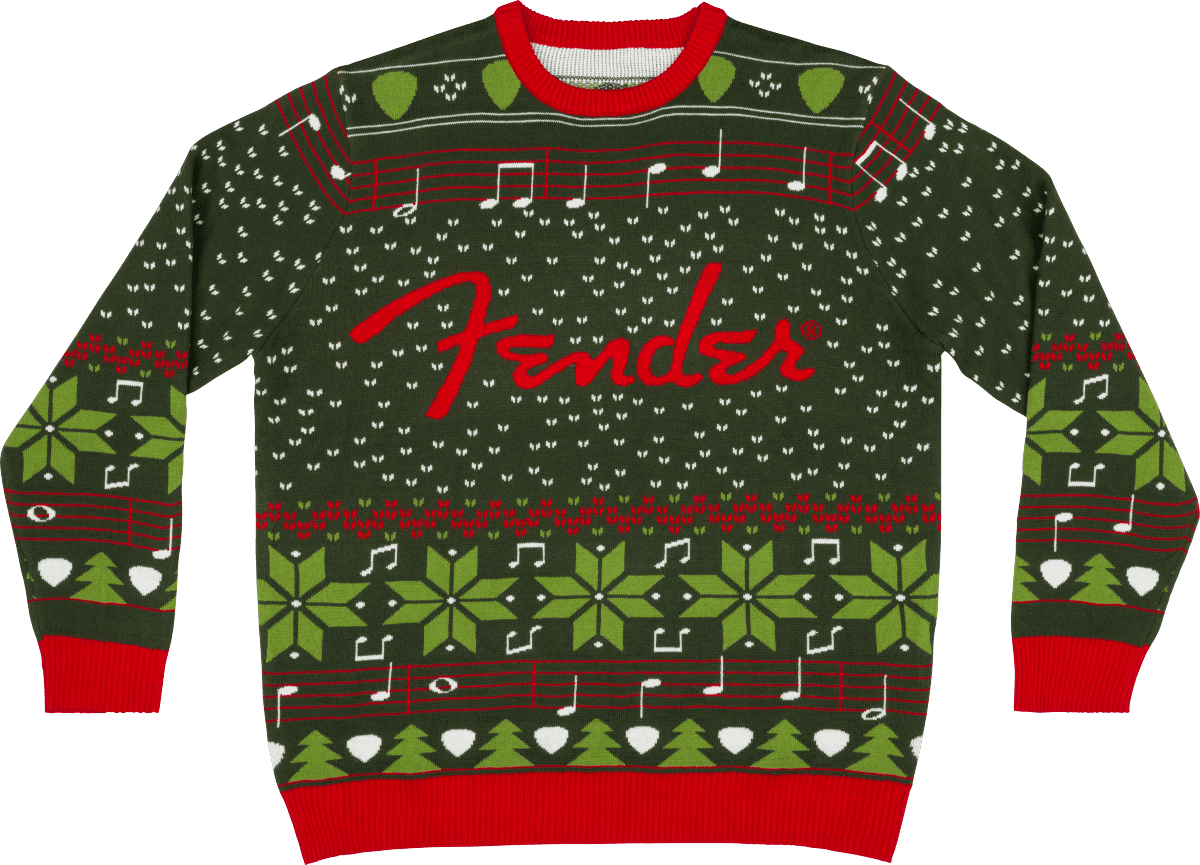 Guitar ugly christmas sweater Clearance