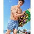 thumbnail image 2 of SURF CUZ Men's Swim Trunks Quick Dry Beach Swim Shorts for Men with Mesh Lining, up to Size XL, 2 of 7
