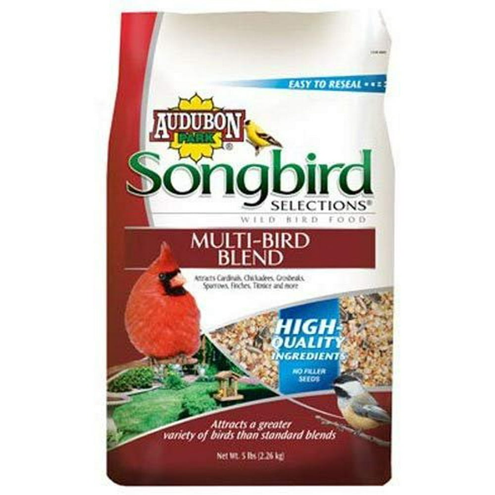 Songbird Selections 11985 MultiBird Seed Blend Wild Bird Food Bag, 5