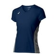 thumbnail image 2 of ASICS Womens 2-Tone Jersey, Blue, X-Large, 2 of 6