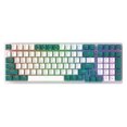 thumbnail image 4 of Teclado RGB 100 Teclas Hotswap Aqua Green Cgtredaw, 4 of 9