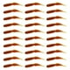 thumbnail image 3 of Worms de pesca señuelos Crankbait Equipo de pesca señuelos swinging portátiles señuelos de pesca para salmón de agua salada Lago al aire libre Rojo 30x 40 mm0.42g, 3 of 8