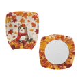 thumbnail image 2 of Chririnla Autumn Cat Maple Leaf 2 Piece Sets Office Chair Covers for Armchair Stretchable Soft Office Computer Chair Seat Covers Polyester Fabric Office Computer Chair Covers, 2 of 8