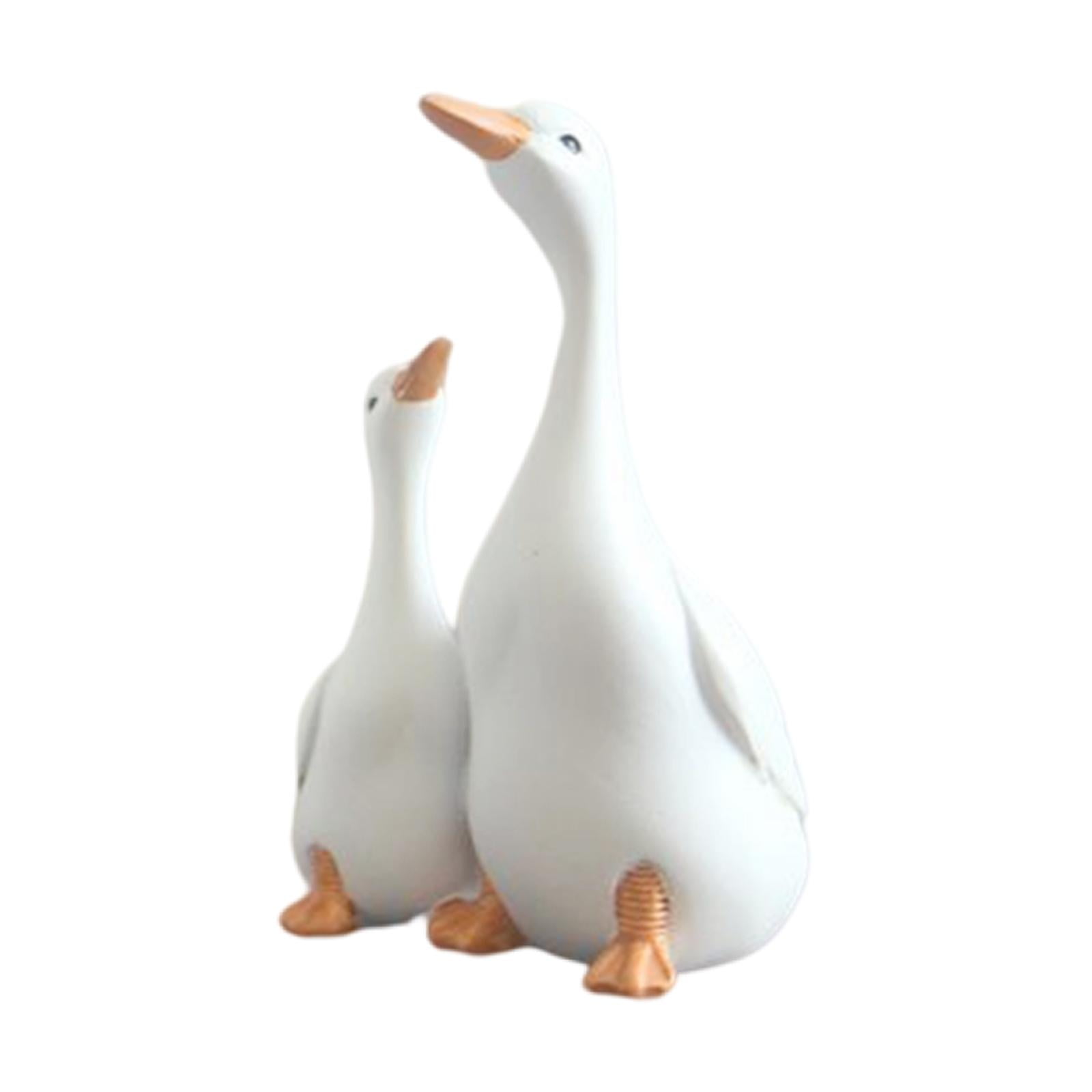 Mini Resin Statue Crafts Statu Statue Sculpture Ducks for Outdoor S