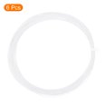 thumbnail image 3 of Unique Bargains 10.3 Meter High Elastic Nylon Badminton Racket String Racquet Line, White 6 Pack, 3 of 6