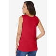 thumbnail image 2 of Woman Within Plus Size Perfect Scoopneck Tank (Petite Available), 2 of 6