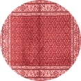 thumbnail image 1 of Ahgly Company Indoor Round Persian Red Traditional Area Rugs, 4' Round, 1 of 4