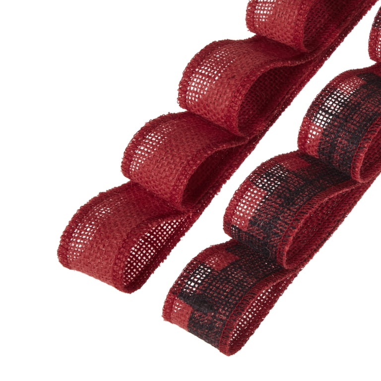 Love, Laugh, Craft Burlap Ribbon Set, 1.5 display picture 1