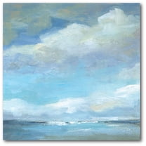 Courtside Market Sunset Shadows II Gallery-Wrapped Canvas Wall Art, 16x16