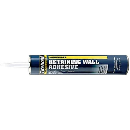Part 3132 29Oz Tb Landscape Retaining Wall Adhesive, by Franklin Mfg, Single (Best Adhesive For Retaining Wall Caps)