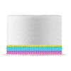 Bright Rainbow Chevron Edible Cake Decoration Ribbon -6 Slim Strips