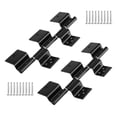 thumbnail image 5 of jiaping 2Pcs Black 5 Leaves RV Entry Door Friction Hinge Set for s Motorhome, 5 of 9
