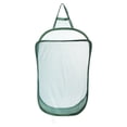 thumbnail image 1 of Ofertas Únicas 1 Pc 48L Cesta de Ropa Plegable Montada en la Pared para Baño 11.81"x7.09"x15.75" Verde-L, 1 of 6