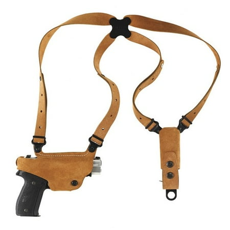 Galco Miami Classic Shoulder System - GALCO CLASSIC LITE SHOULDER SYSTEM SPRINGFIELD XDS NATURAL STEERHIDE