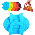 thumbnail image 1 of Lève-dinde en Silicone, Lève-Dinde en Silicone Résistant à la Chaleur, Lève-Dinde Réutilisable Résistant à la Chaleur Antiadhésif pour Rôtir la Dinde, Tapis de Cuisson au Four pour la Cuisine à la Maison (Bleu), 1 of 7