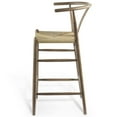 thumbnail image 6 of Bar Stool Chair Barstool, Wood, Grey Gray, Modern Contemporary Urban Design, Bar Pub Cafe Bistro Hotel Restaurant Hospitality, 6 of 8
