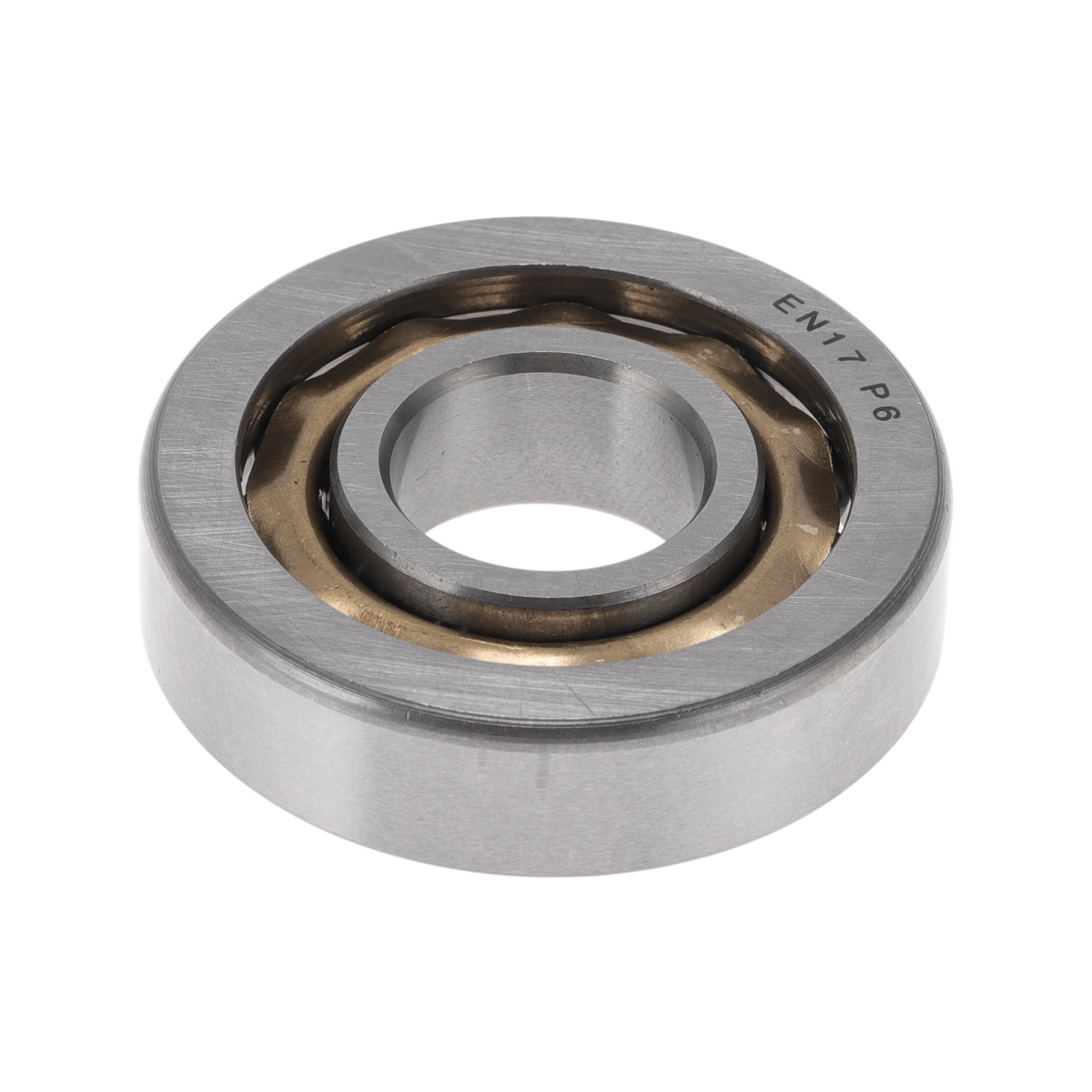 Unique Bargains EN17 Deep Groove Ball Bearings 17x44x11mm P6 Open Type Lubricated Bearings 1 Pc Car Scooter Skateboard Wheel Universal Silver Tone Gold Tone