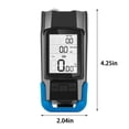 thumbnail image 3 of LEEYNEER Bike Light Set Multifunctional Waterproof Bicycle Light with Speedometer Odometer and Horn 4 Lighting Modes Super Bright Usb Rechargeable Bike Lights Front and Back- Fits All Bik, 3 of 9