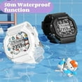 thumbnail image 5 of Hello Kitty Watch Student Multifunctional LED Digital Sanrio Melody Watch Waterproof Sports  Wrist Watch Clock Gift, 5 of 29