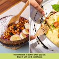 thumbnail image 5 of 100% Biodegradable Cutlery Made of Vegetable Fibers, 300 PCS of 6.7” Long Heavy-Duty and Splinter Free Eco-Friendly Spoons, Forks & Knives, Perfect Sustainable Cutlery by General, 5 of 11