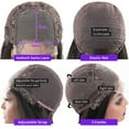 thumbnail image 3 of 4×4 Lace Front Wig Humna Hair Wig Straight Short Bob Wig Remy Hair Wig 200g 14inch, 3 of 5