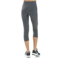 thumbnail image 3 of Women's Breast Cancer Ribbon Printed Cropped CAPRI Leggings - Regular PLUS and 3X5X, 3 of 3