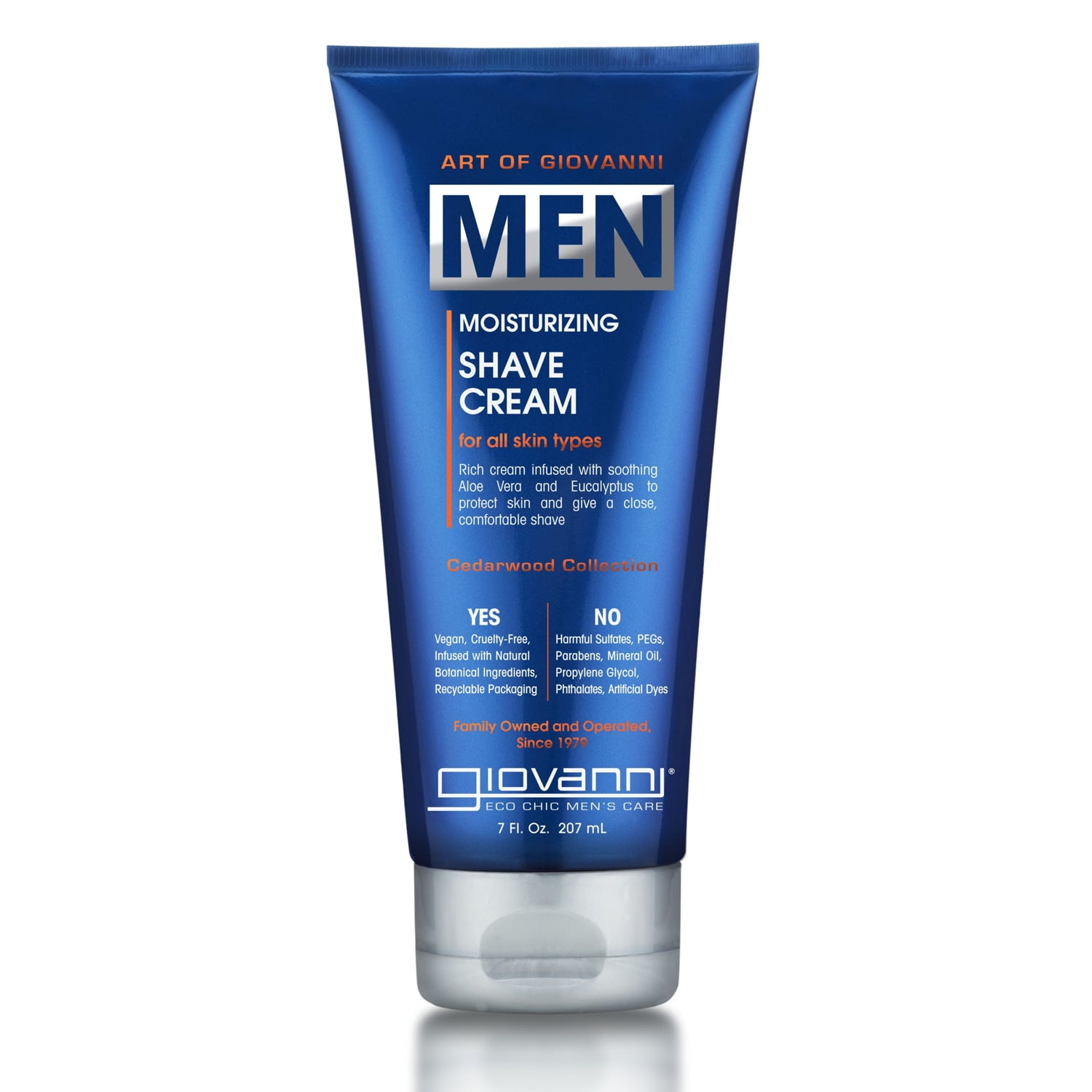 GIOVANNI MEN Moisturizing Shave Cream 7 oz,Pack of 3