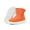 F-133Orange, variant on ZHOGXU Big Girls Boys Boots Thick Heel Soft Sole Non Slip Solid Color Plush Warm Comfortable Fashion Shoes For Outdoor Activities Black 2-2.5 Years