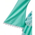 thumbnail image 6 of Princess Blue Dress Sexy Costume Outfit Top Skirt for Teen Women, 6 of 8