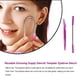 thumbnail image 4 of Jumpingount Plantilla para cejas, moldeadores reutilizables, plantilla para depilación, herramienta para enhebrar cara, afeitadoras, recortador de cejas plantillas de cejas Azul Jumpingount CE012036-01B, 4 of 6