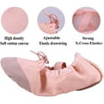 thumbnail image 4 of Ballet Slipper Shoes Stretch Satin Ballerinas Dance Yoga Flats with Pure Ribbons for Girls (Toddler/Little Kid/Big Kid, 4 of 7
