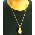 thumbnail image 2 of Zain Chunky Pendent Gold Necklace For Men, 2 of 3