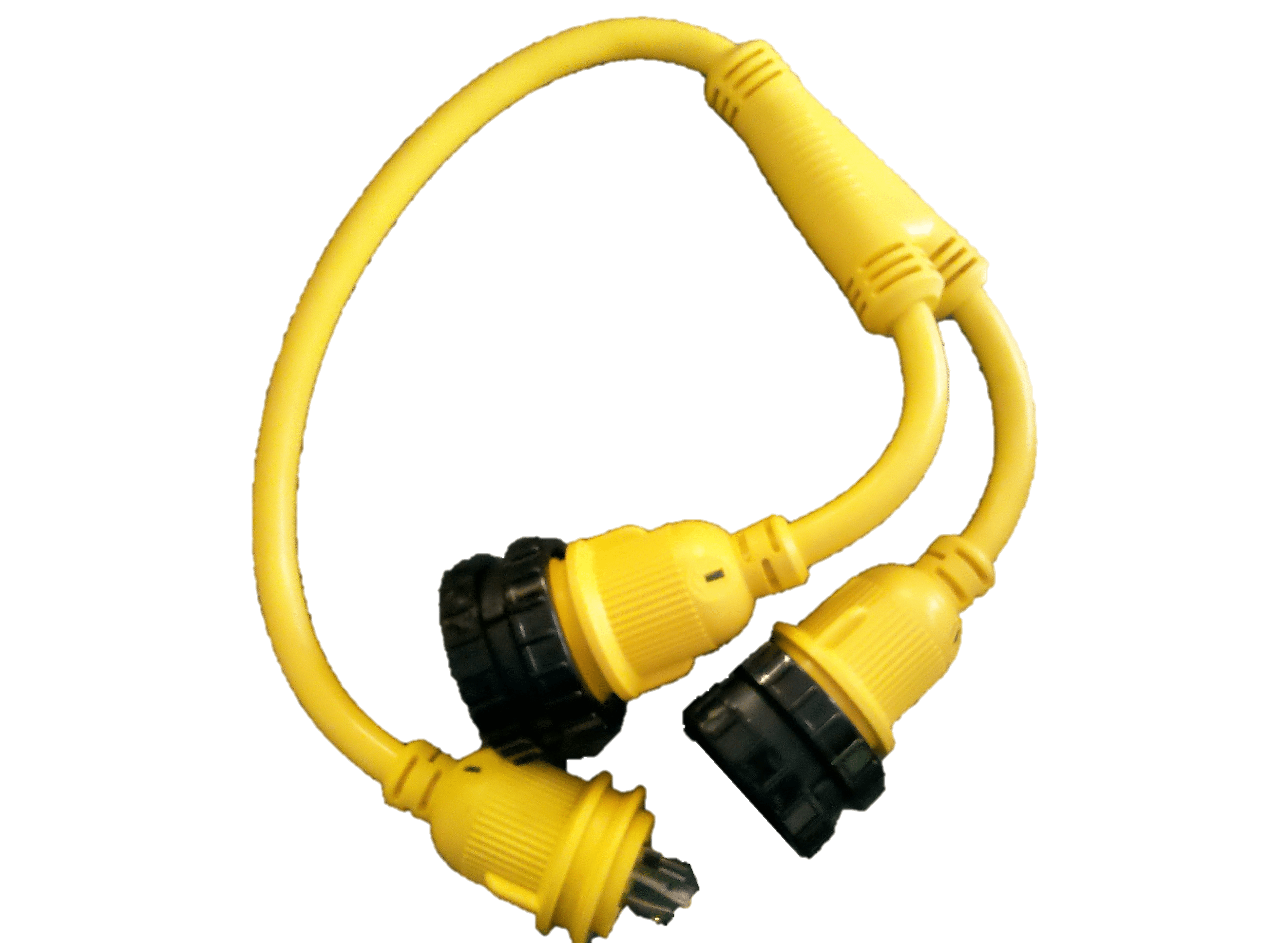 High Tide Marine 30 amp Male to (2) 30 amp Female Shore Power Y
