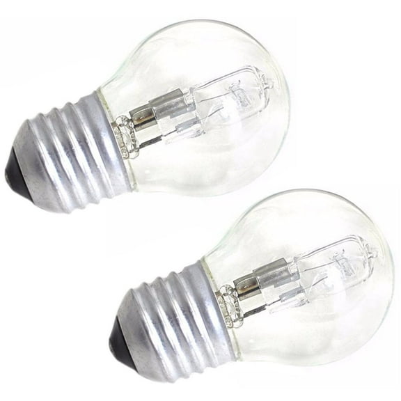 Oven Light Bulbs – 40 Watt Appliance Replacement Bulbs for Oven, Stove, Refrigerator, Microwave. Incandescent - High Temp E26/E27 Socket -Warm White - 630Lumens - Clear.2 Pack