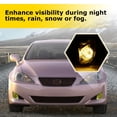 thumbnail image 4 of Kojem Fog Lights for 2006-2010 Lexus IS250 IS350 Bumper Fog Lamps Set LH RH Driver & Passenger Side Yellow Lens Replacement for 81221-53290 81211-53290, 4 of 10