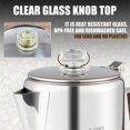 thumbnail image 5 of Coffee Percolators Stovetop for Camping, Percolator Coffee Pot Stainless Steel Coffee Maker Camping Outdoors 9 Cup, 5 of 5