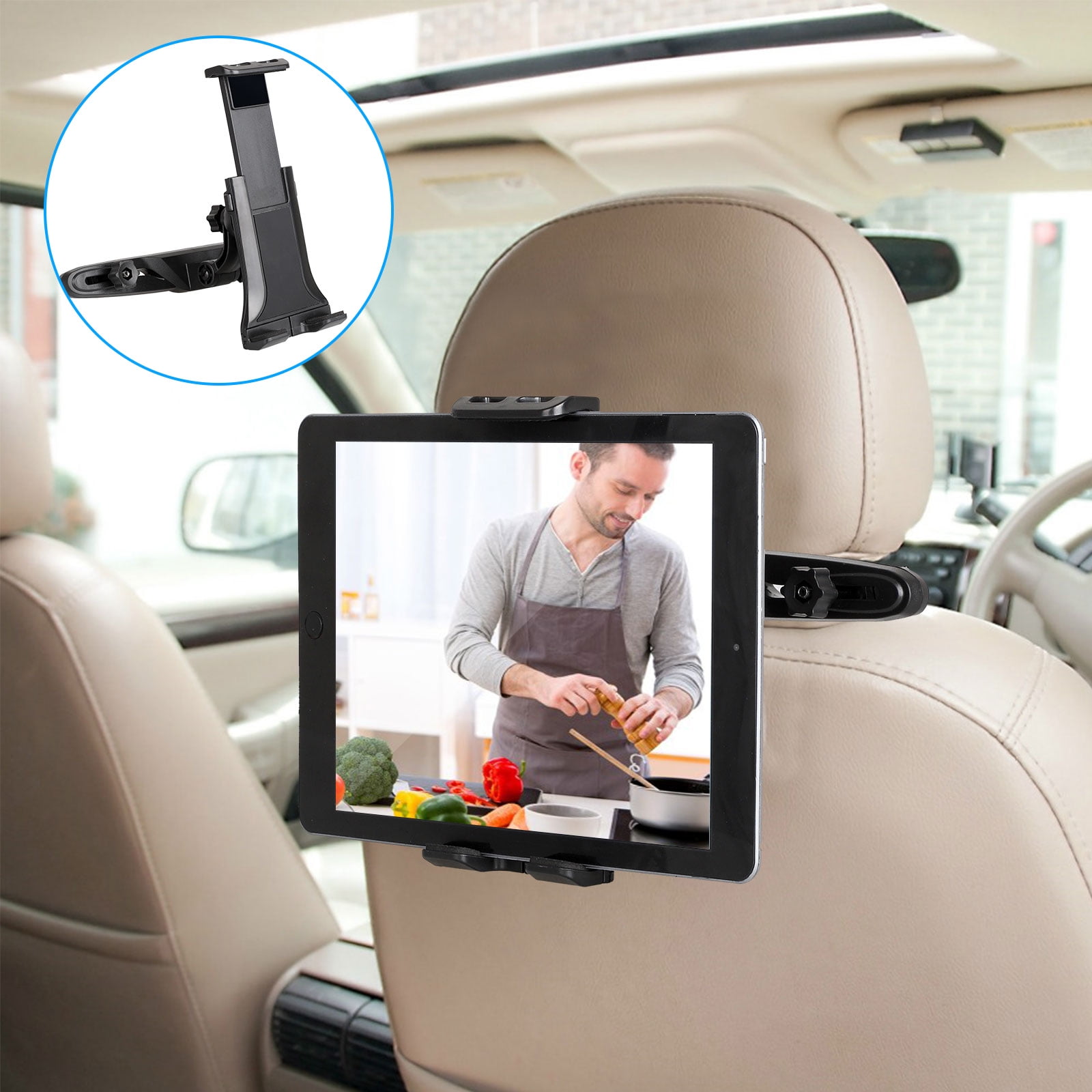 tablet headrest mount walmart