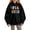 Black, variant on Hoodies for Toddler Girls Pencil Letter Print Long Sleeve Pullover Kids Sweatshirts Clothes Size 2-3T