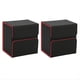 thumbnail image 1 of Caja de Almacenamiento Portátil de Juegos de Mesa, Protector de Tarjeta, Caja de Almacenamiento de Gran Capacidad Negro y Rojo, 1 of 8