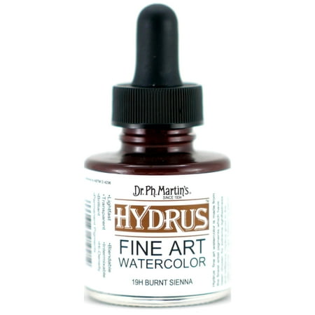 UPC: 0090385419214 | Dr. Ph. Martin s Hydrus Fine Art Watercolor  1.0 oz  Burnt Sienna (19H)