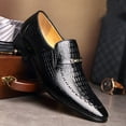 thumbnail image 3 of Dress Shoes For Men Casual Dress Oxfords Shoes Business Comfortable Walking Shoes Classic Modern Shoe Men Work Shoes, 3 of 6