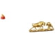 thumbnail image 1 of Escultura de escritorio,Estatua de la Cuenca del Tesoro,regalo de cumpleaños de Feng Shui,Estatua de escritorio,Figura decorativa de pelea de toros y osos,Colecciones de esculturas de, 1 of 8