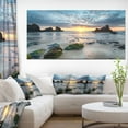 thumbnail image 2 of Designart Beautiful Porthcothan Bay Canvas Wall Art, 2 of 4