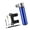 Blue, variant on Small High Pressures Bike Pumps with Gauge for Accurate Tire Inflation Universals Adapter Aluminum Light weight