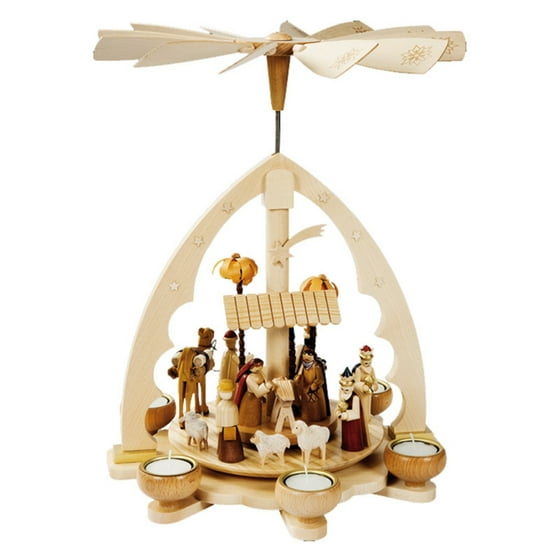 Alexander Taron Richard Glaesser Nativity Pyramid Com