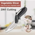 thumbnail image 5 of Kitchen Multitool Scissors, All-In-One Cutting Board And Knife Set, Premium Stainless Steel Blades For Vegetables Meats Herbs, Ergonomic Grip, Safety Lock, Easy To Clean And, 5 of 7