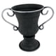 thumbnail image 5 of Maceta de hierro de estilo antiguo con forma de trofeo, duradera, de metal, decorativa. Negro, 5 of 8
