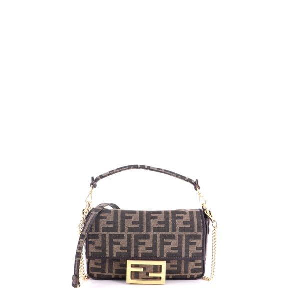 Pre-Owned Baguette NM Bag Zucca Canvas Mini By Rebag